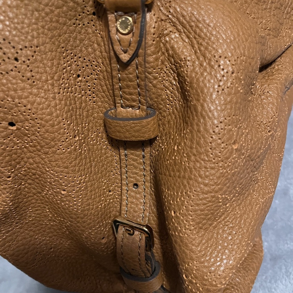 Louis Vuitton Brown Mahina Leather Hobo Bag - Picture 9 of 15